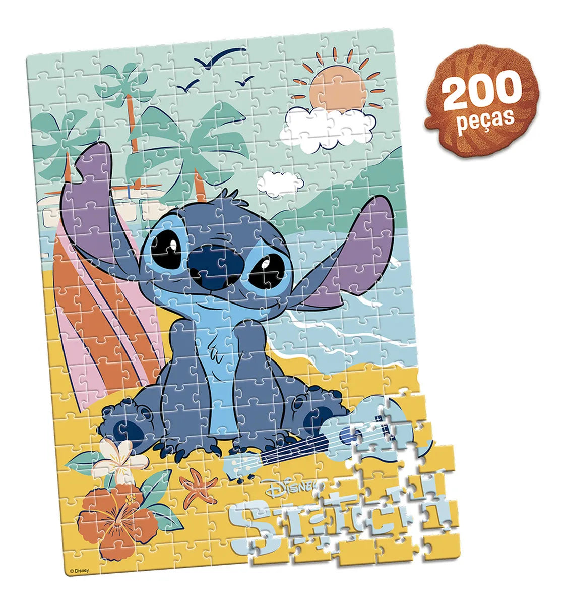 Quebra Cabeça 200 peças Stitch 8093 - Toyster