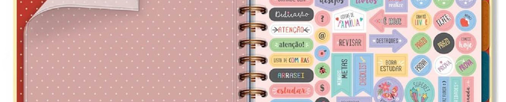 Caderno Folhas Removíveis Pauta Branca Buquê 80 Fls. 8201 - Fina Ideia