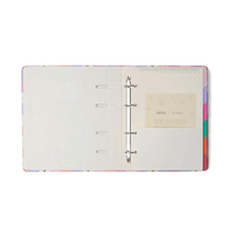 Caderno Criativo Argolado Melissa Pautado 17x24 Casinha das Abelhas 827097