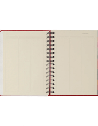 Planner Permanente Wire-o Atelie Semanal Notas A5 Maré Off White 827462
