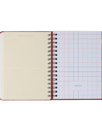 Planner Permanente Wire-o Atelie Semanal Notas A5 Maré Off White 827462
