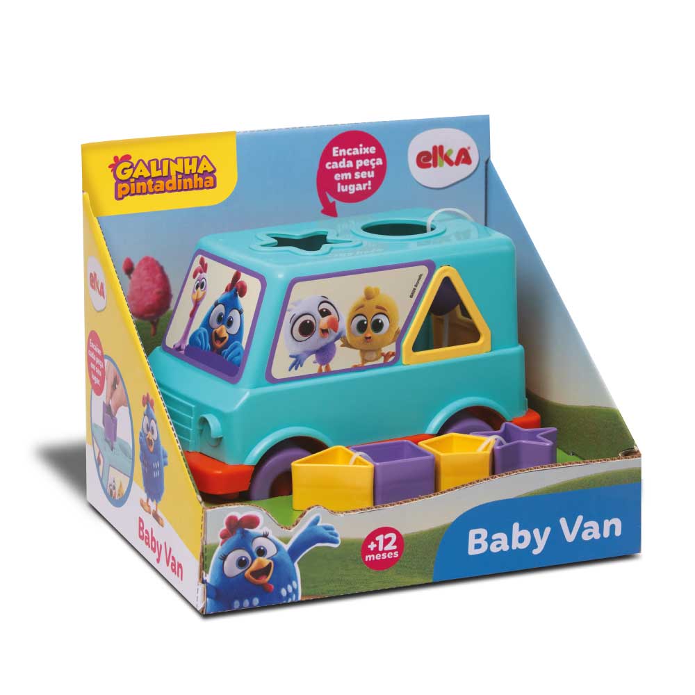 Baby Van Galinha Pintadinha 857 - Elka