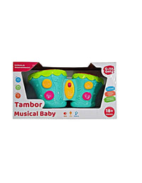 Tambor Musical Baby DMB5799 Guta Guti - Dm Toys
