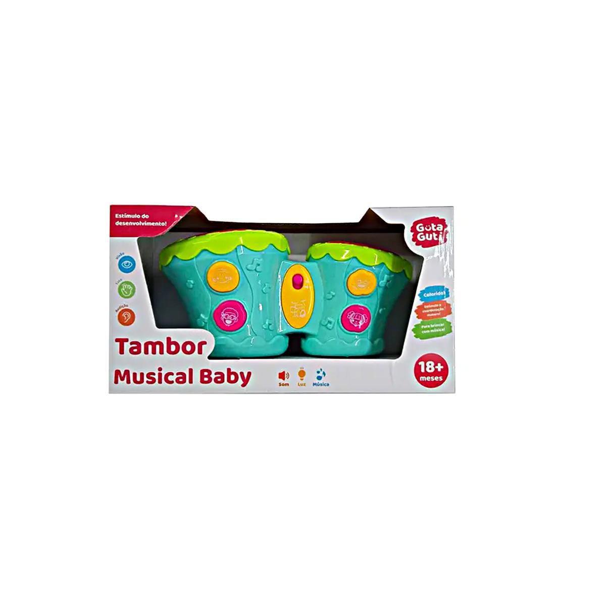 Tambor Musical Baby DMB5799 Guta Guti - Dm Toys