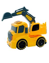 Caminhão Mini Car Escavadeira Com Som e Luz 8899-1ESV-  Fenix
