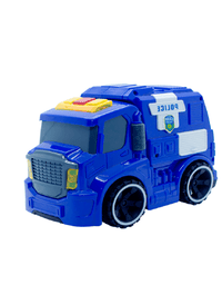 Caminhão Mini Car Policia Com Som e Luz 8899-1POL -  Fenix
