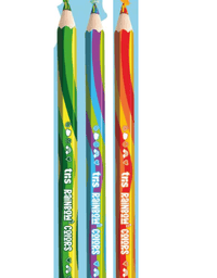 Lápis Jumbo Rainbow Mina Multicolorida Colors 907219 - Tris
