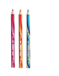 Lápis Jumbo Rainbow Mina Multicolorida Colors 907219 - Tris
