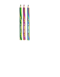 Lápis Jumbo Rainbow Mina Multicolorida Colors 907219 - Tris
