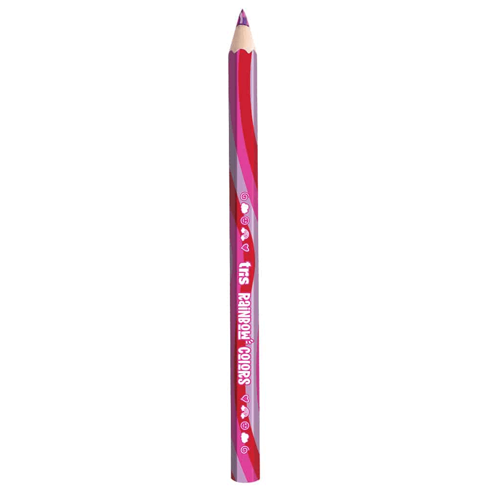 Lápis Jumbo Rainbow Mina Multicolorida Colors 907219 - Tris