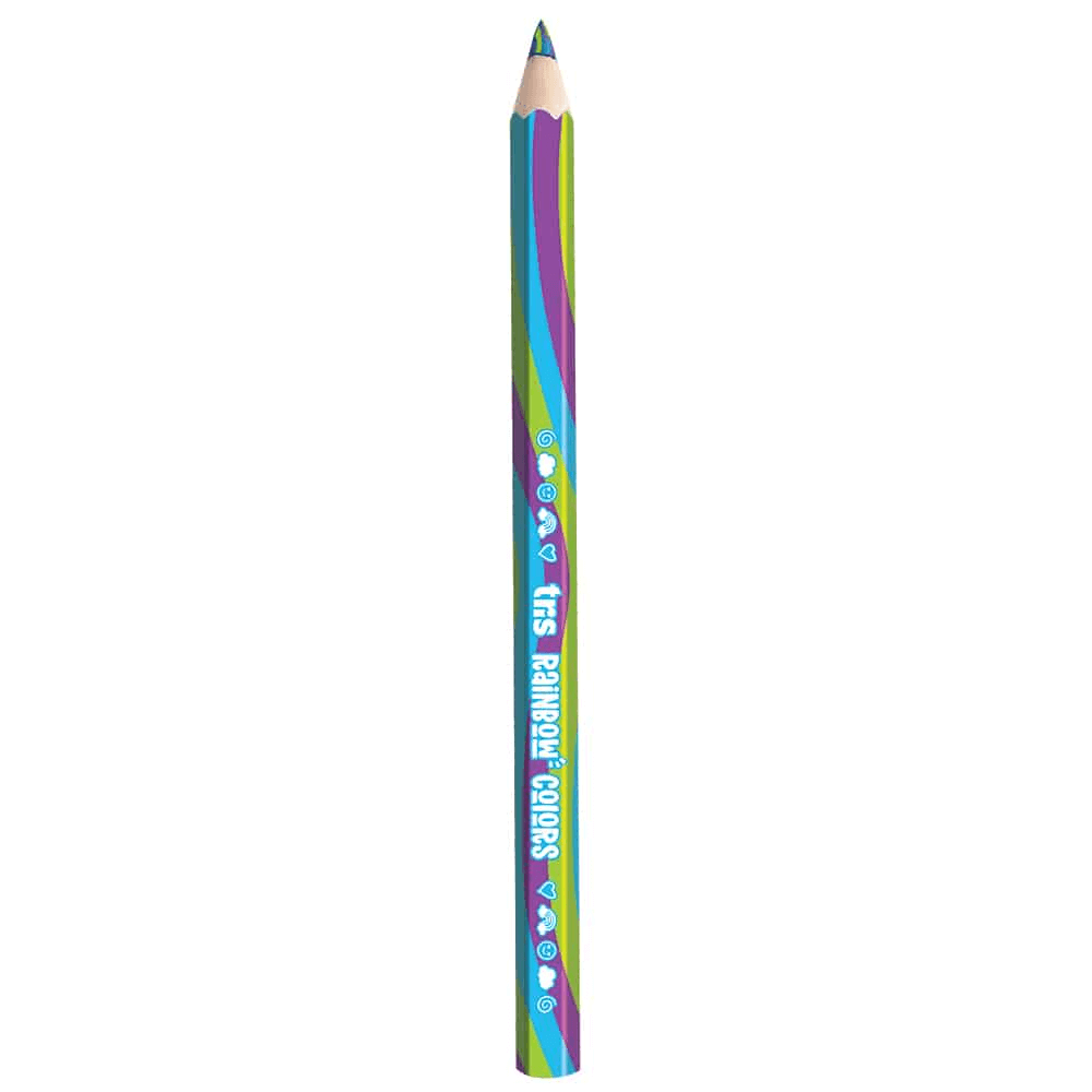 Lápis Jumbo Rainbow Mina Multicolorida Colors 907219 - Tris