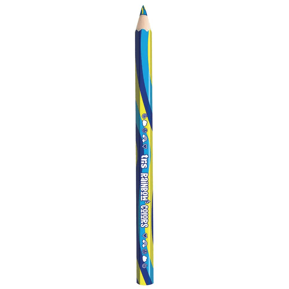 Lápis Jumbo Rainbow Mina Multicolorida Colors 907219 - Tris