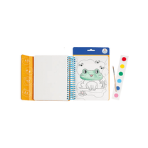 Livro Mágico de Atividades Animais Toy - 18 Páginas + 1 Pincel + 1 Palito 908711 - Tris