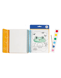 Livro Mágico de Atividades Animais Toy - 18 Páginas + 1 Pincel + 1 Palito 908711 - Tris
