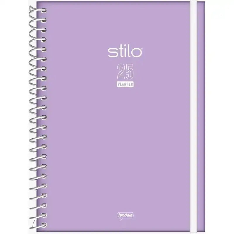 Agenda Planner 2025 Espiral 175x242 160 Pág. Stilo 67053 - Jandaia