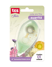 Cola em Fita Suavitá Holic Delicata 6mx8mm 911001 - Tris

