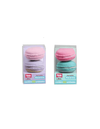 Borracha Macaron Holic Docinhos Cores Sortidas Com 4 Unid.912688 - Tris

