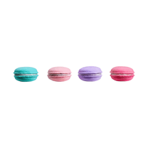 Borracha Macaron Holic Docinhos Cores Sortidas Com 4 Unid.912688 - Tris