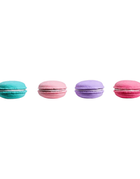 Borracha Macaron Holic Docinhos Cores Sortidas Com 4 Unid.912688 - Tris
