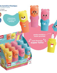 Caneta Corretiva Vitamigos Holic Fofurices 6ml 912824 - Tris
