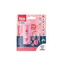 Grampeador Mini Munch Holic Com Chaveiro C/ 100 Grampos  912916 - Tris