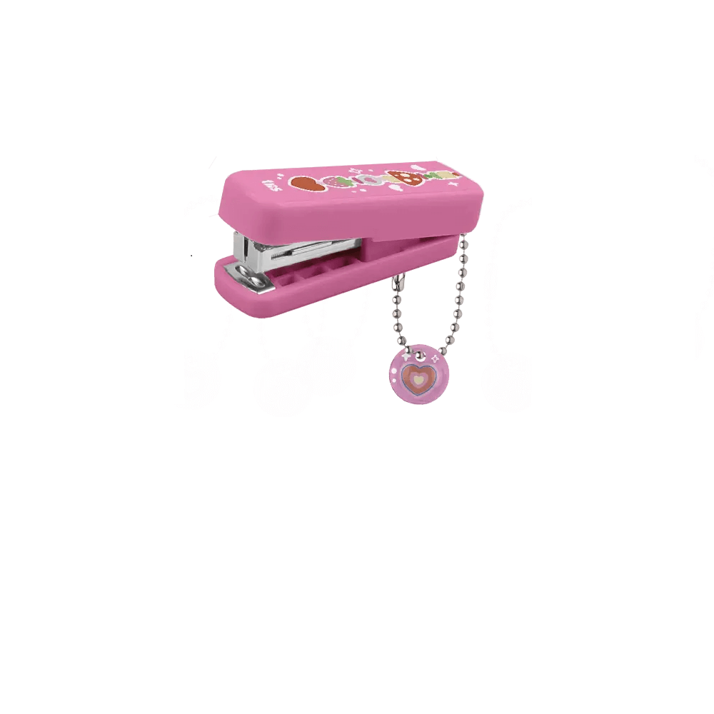 Grampeador Mini Munch Holic Com Chaveiro C/ 100 Grampos  912916 - Tris