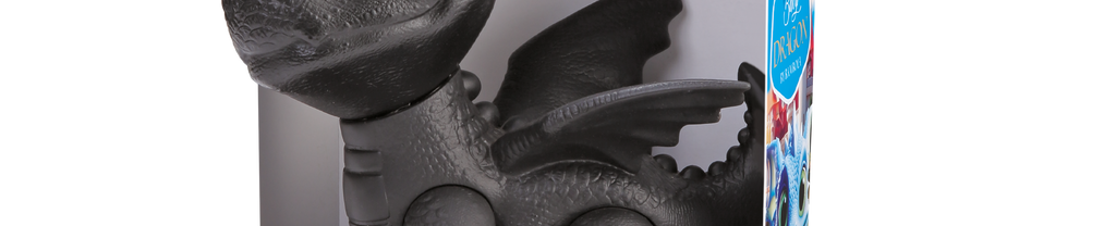 Boneco Baby Dragon 21cm Preto 932 - Bambola