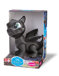 Boneco Baby Dragon 21cm Preto 932 - Bambola
