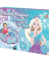 PISCINA MAGICA PRINCESA DA NEVE 9500 - BRASKIT
