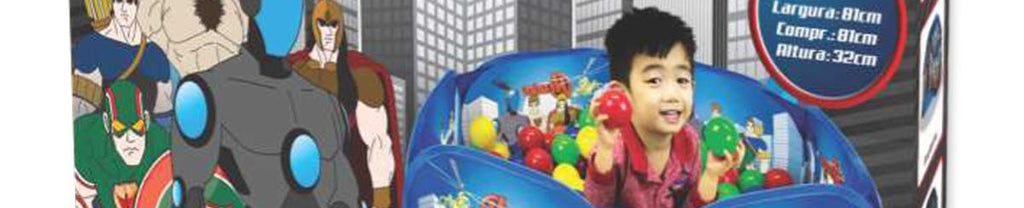 PISCINA MAGICA HEROES 9501 - BRASKIT