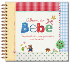 Álbum do Bebê Meu Primeiro Ano 21x23cm 0073 - Fina Ideia