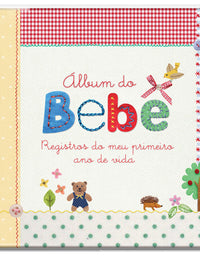 Álbum do Bebê Meu Primeiro Ano 21x23cm 0073 - Fina Ideia

