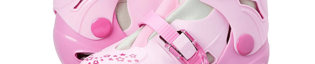 Patins Rosa Ajustável 34 ao 37 Com Acessórios AD-01R - Fenix