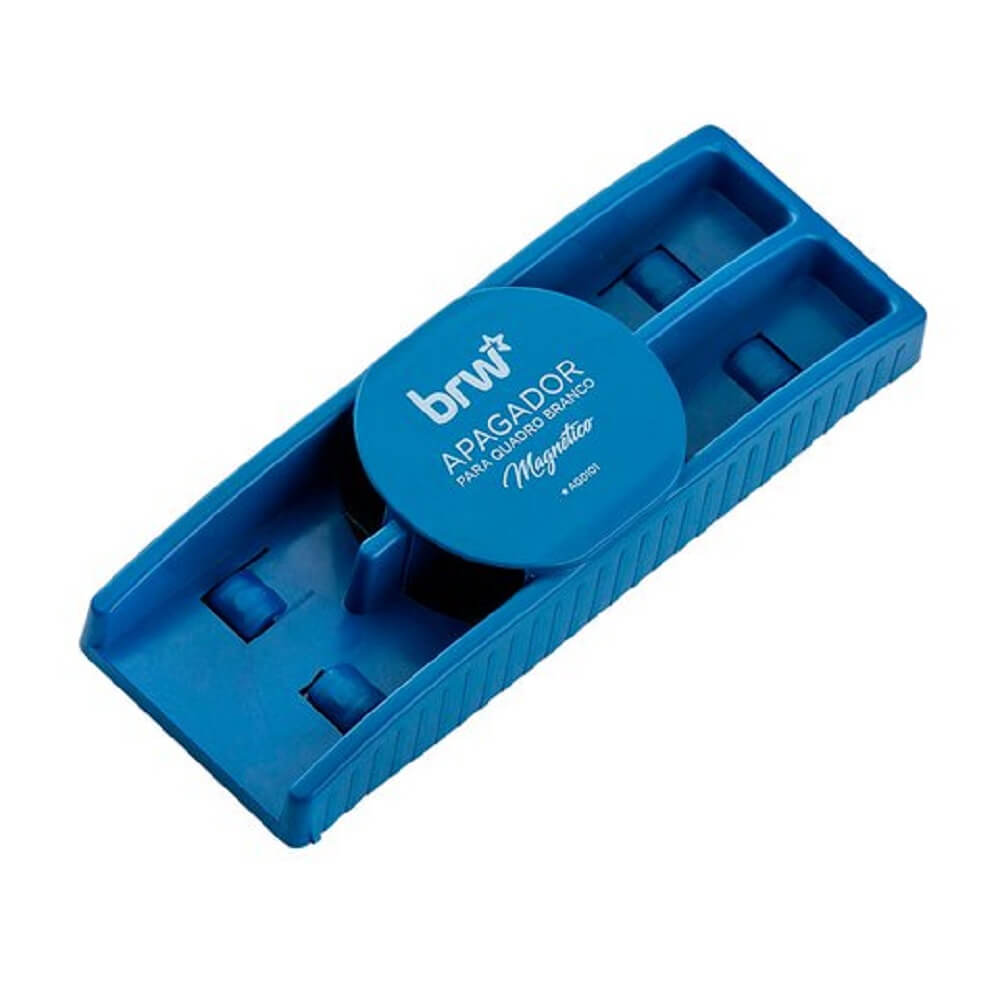Apagador Magnético Para Quadro Branco Azul AG0101 - BRW