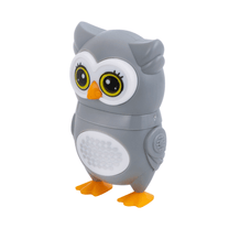 Apontador Plástico e Borracha Coruja AP0205 - BRW