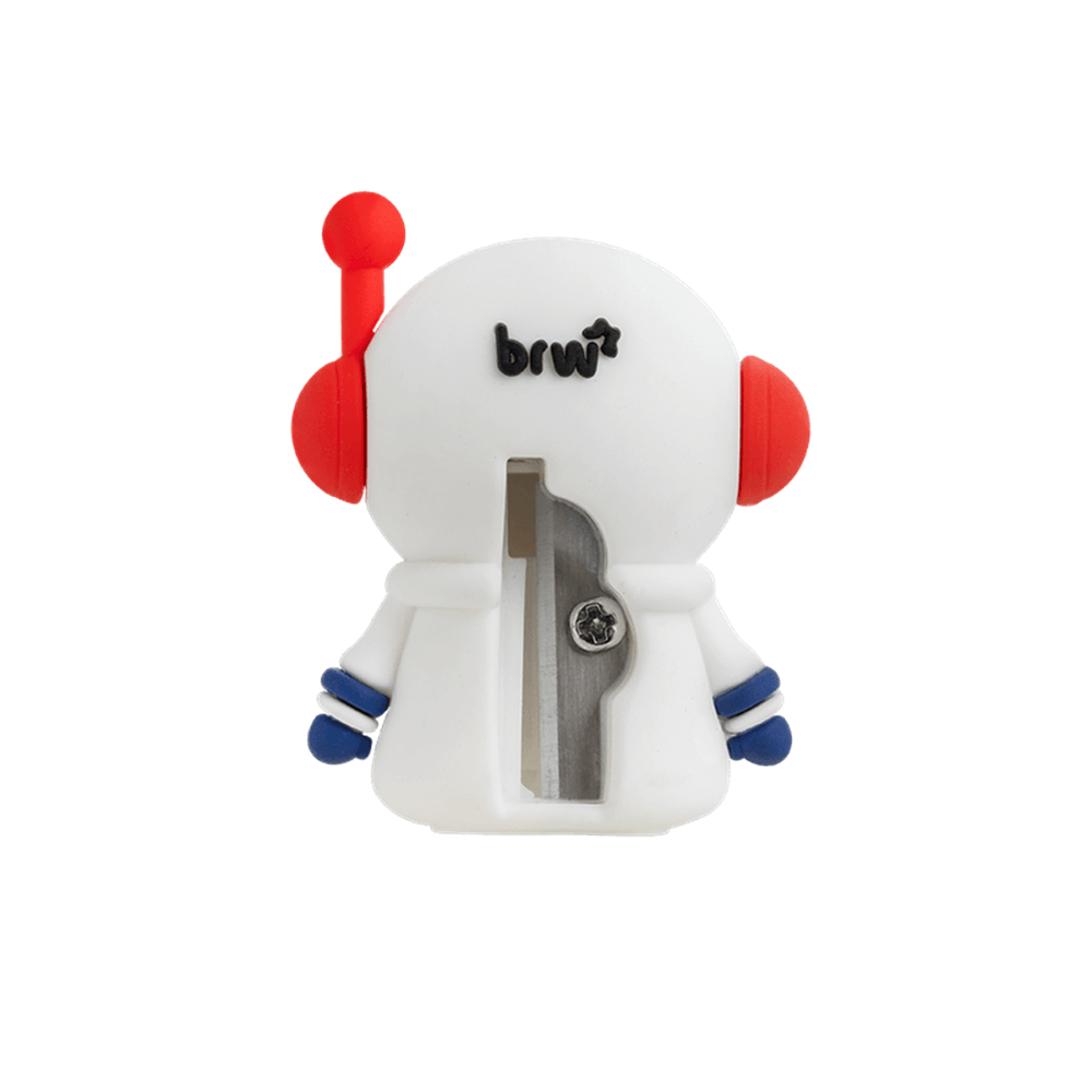 Apontador Plástico 1 Furo Orion Astronalta ou Foguete AP0451 - BRW