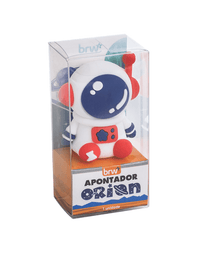 Apontador Plástico 1 Furo Orion Astronalta ou Foguete AP0451 - BRW
