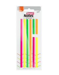 Bloco Smart Notes Marca Texto Colorido Neon 20fls 8 blocos BA1060 - BRW
