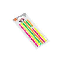 Bloco Smart Notes Marca Texto Colorido Neon 20fls 8 blocos BA1060 - BRW
