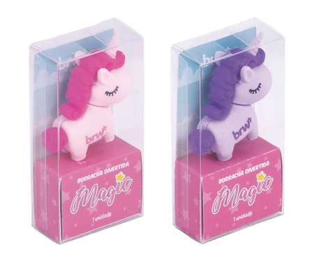 Borracha Divertida Magic Unicórnio com 2 Unid. BO0301 - BRW