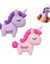 Borracha Divertida Magic Unicórnio com 2 Unid. BO0301 - BRW
