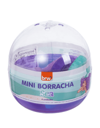 Mini Borracha Sea Sereia com 4 Unidades BO0328 - BRW
