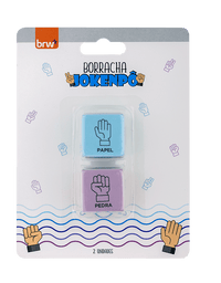 Borracha Divertida Jokenpô com 2 Unidades BO2109 - BRW
