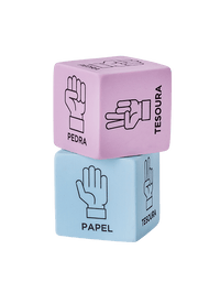 Borracha Divertida Jokenpô com 2 Unidades BO2109 - BRW
