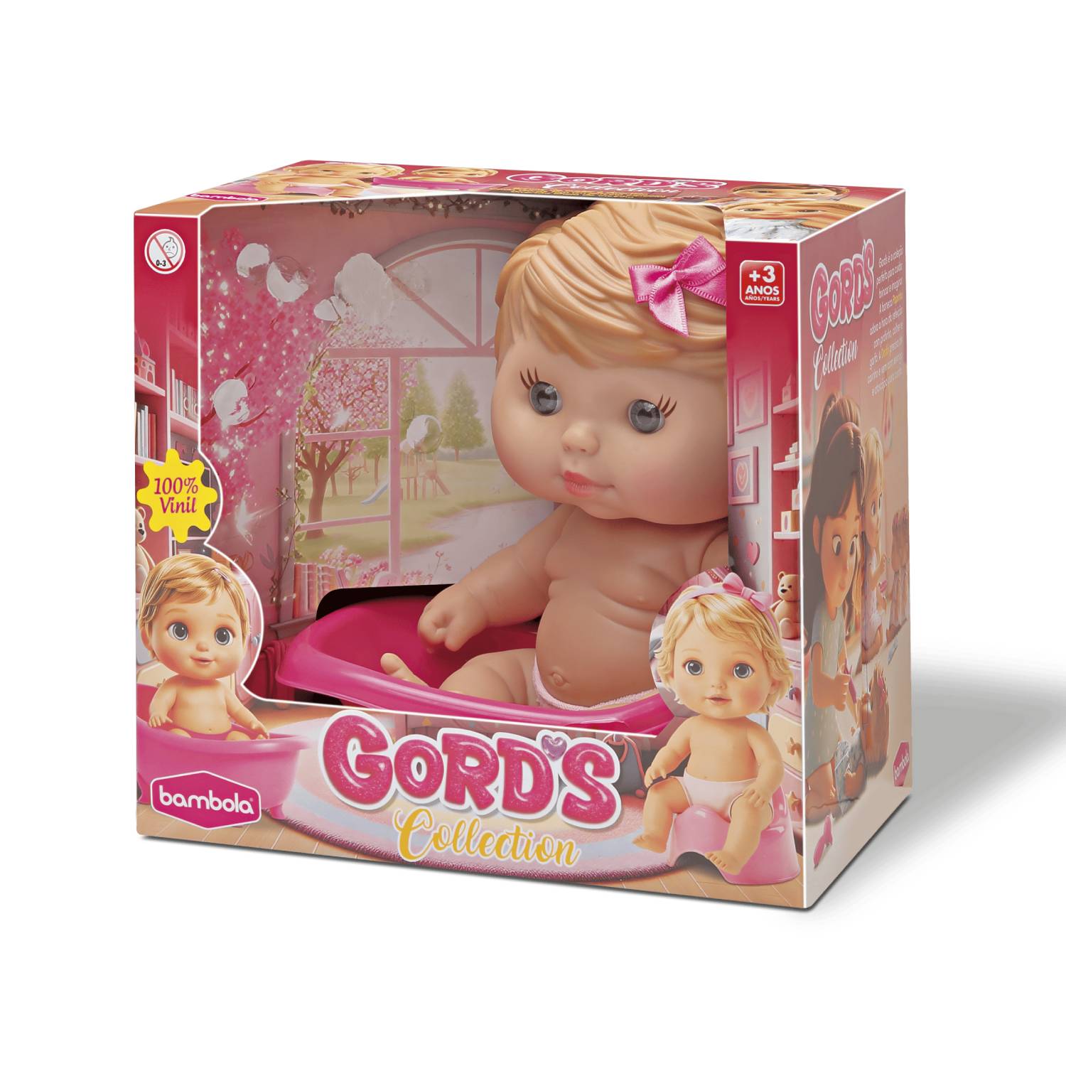 Boneca Gords Collection Banheirinha 1005 - Bambola