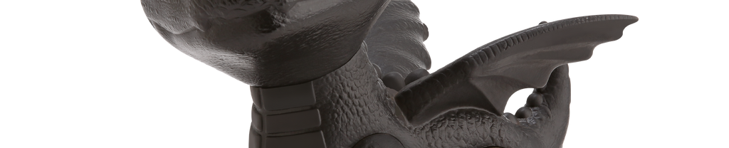 Boneco Baby Dragon 21cm Preto 932 - Bambola