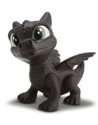 Boneco Baby Dragon 21cm Preto 932 - Bambola
