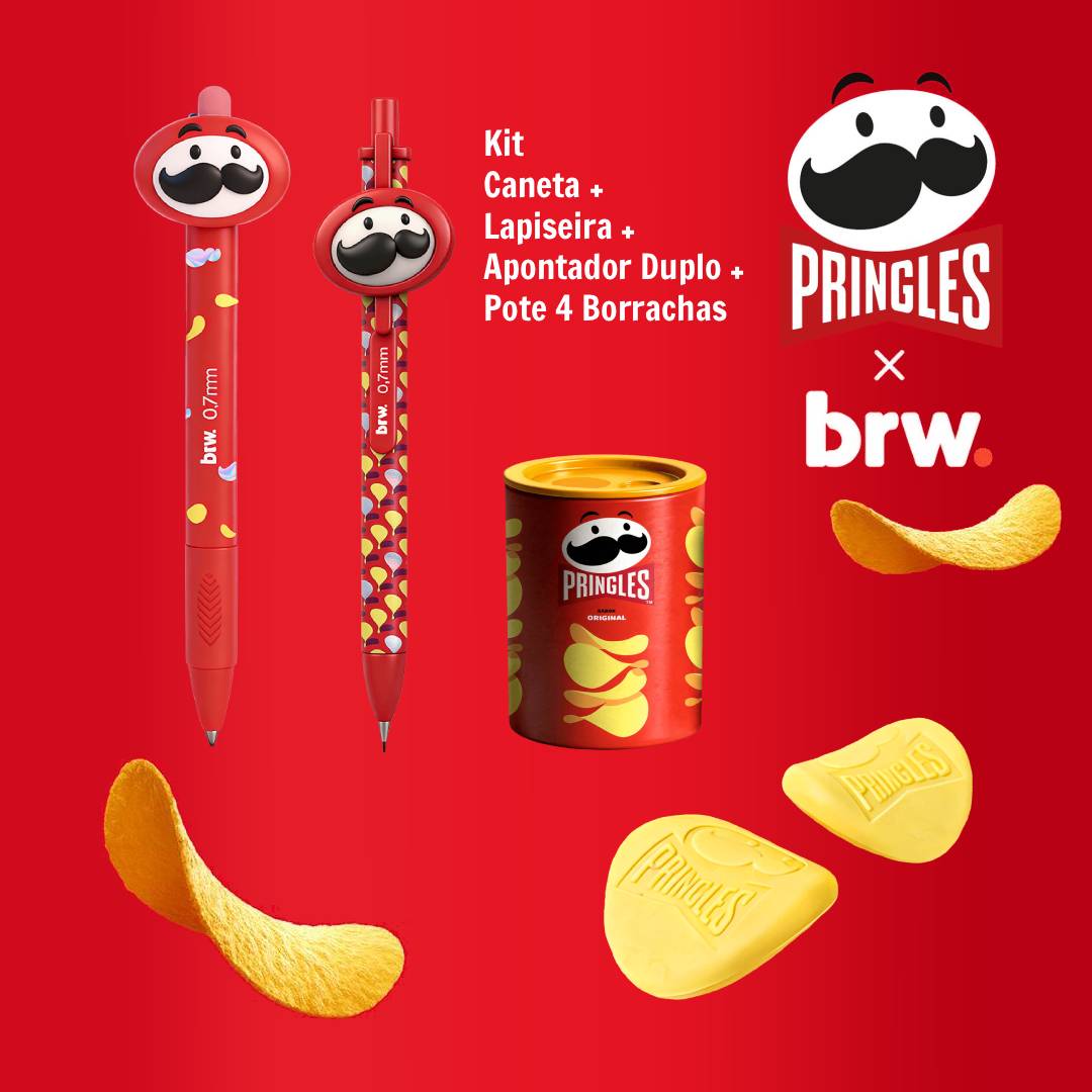 Kit Escolar 4 Unidades Pringles - BRW