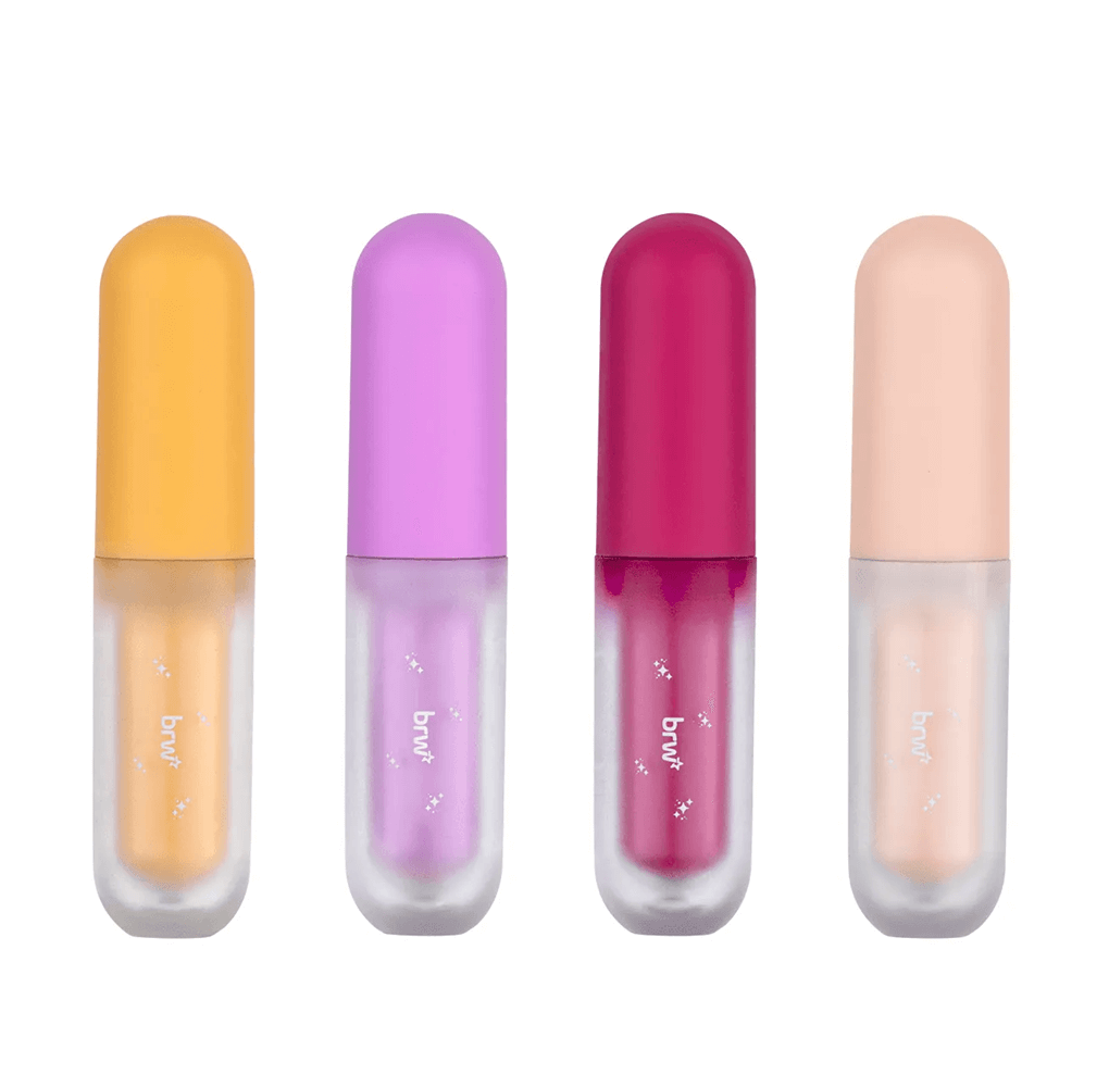 Caneta Marca Texto Tom Pastel Lip Marker c/ 4 Cores CA2051 - BRW