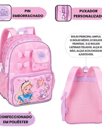 Mochila Costa Grande Alice No País Das Maravilhas AC26284J - Clio Style

